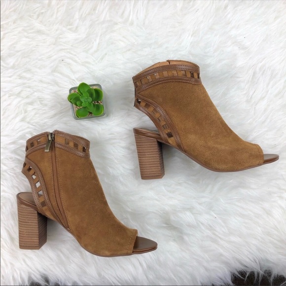 Franco Sarto Shoes - Franco Sarto Greenwich heeled open toe bootie